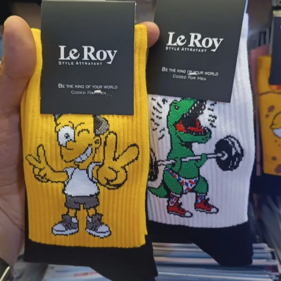 جوراب ساقدار کارتونی