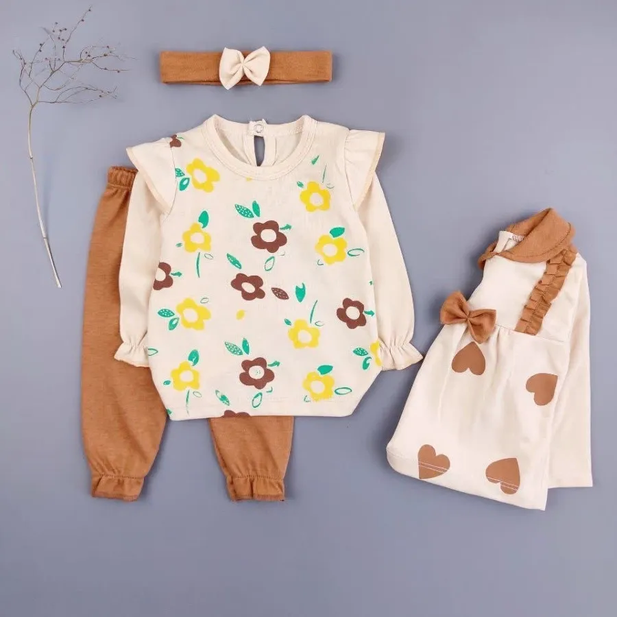 بلوز شلوار دخترانه در دو