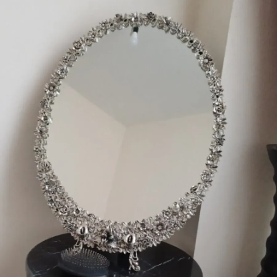 آینه نقره برنجی