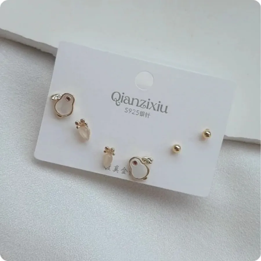 پک گوشواره مینیمال خرگوشی