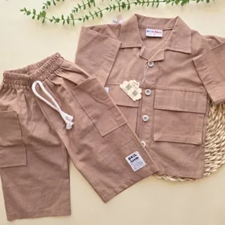 پیراهن و شلوارک پسرانه