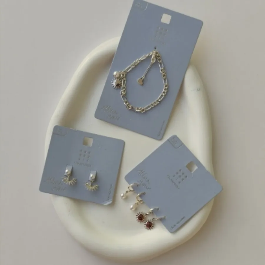 دستبند و پک گوشواره برند