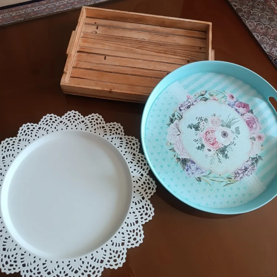 سه عدد سینی