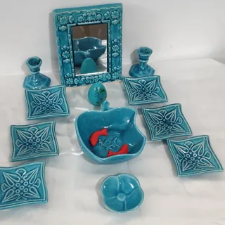 ست هفت سین سفالی 14 تکه