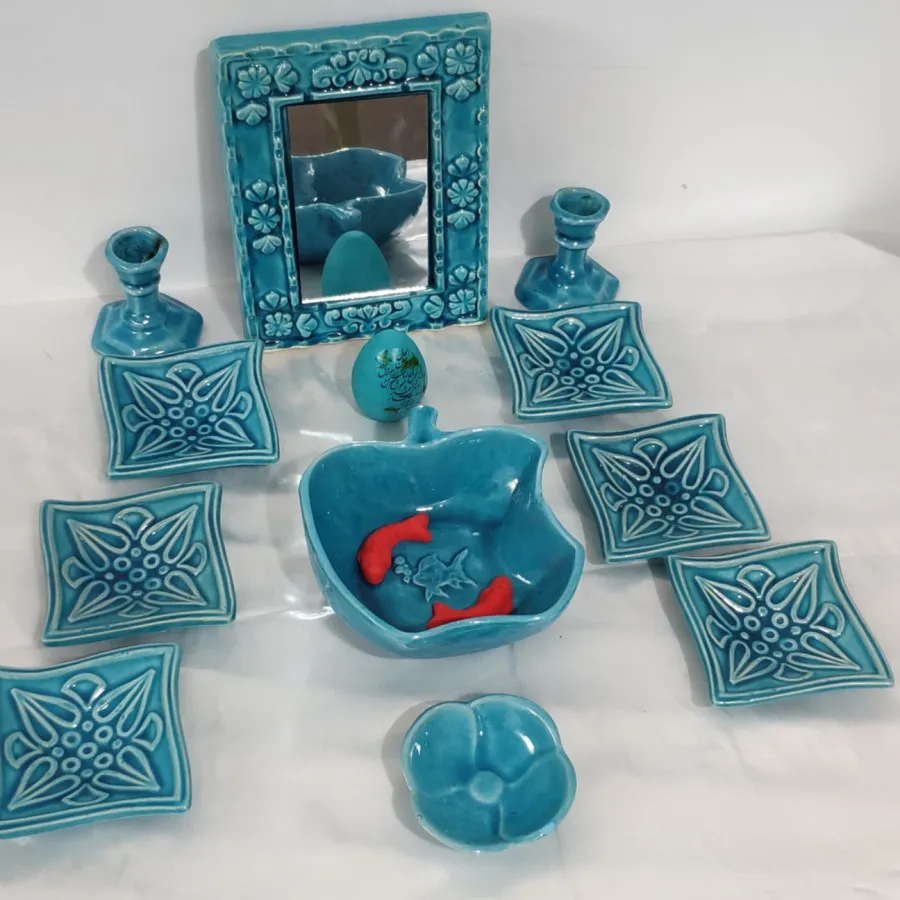 ست هفت سین سفالی 14 تکه