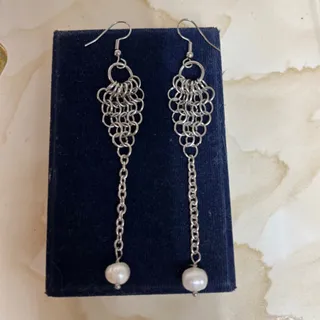 گوشواره و دستبند استیل