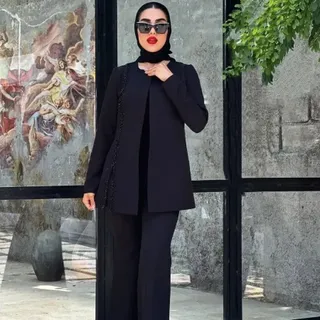 کت شلوار مجلسی مشکی