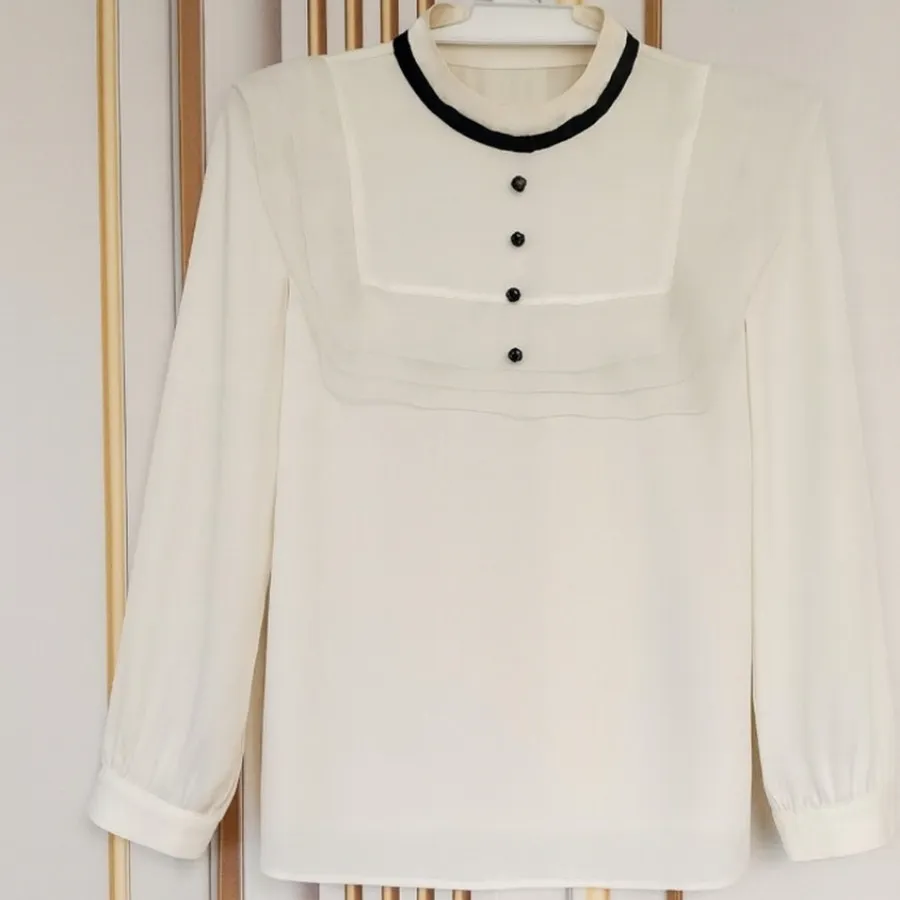 شومیز عروسکی سفید