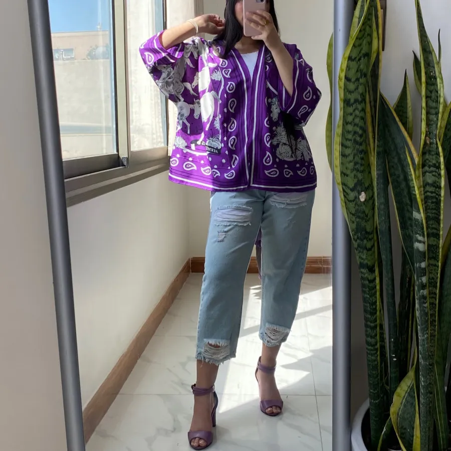 رویه( مانتو ) ساتن ابریشم