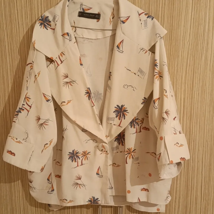 مانتو طرح هاوایی