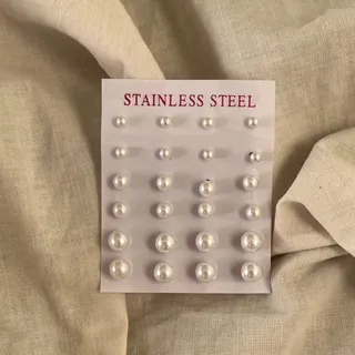 گوشواره میخی مروارید