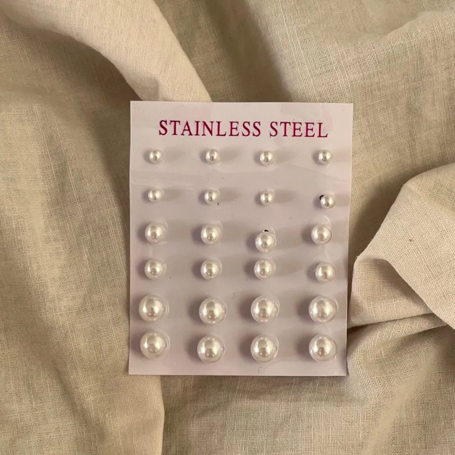 گوشواره میخی مروارید