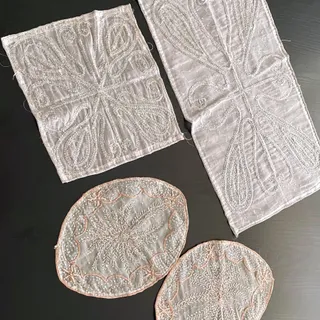 رومیزی آنتیک قدیمی