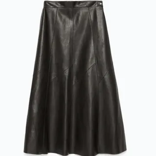 دامن چرم Zara