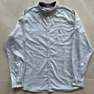 پیراهن مردانه آبی آسمانی