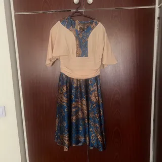 پیراهن ساتن کوتاه