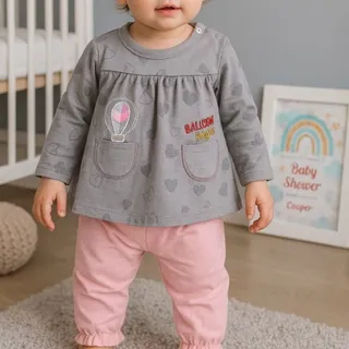 بلوز شلوار دوجیب بالون ?