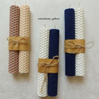 شمع موم عسل دو عددی