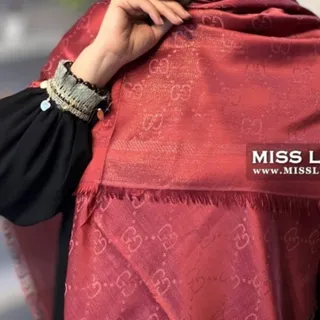 روسری ویسکوز لمه دار