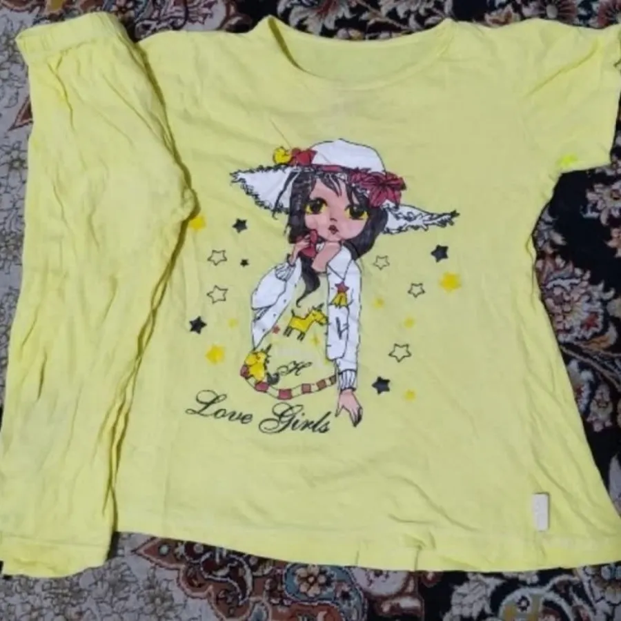 ست راحتی تیشرت شلوارک?