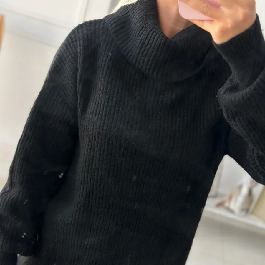 تونیک کاموا ترک یقه شل