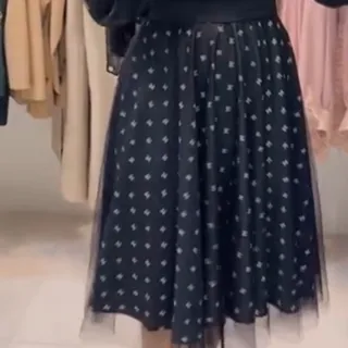 دامن تمام کلوش رویه تور