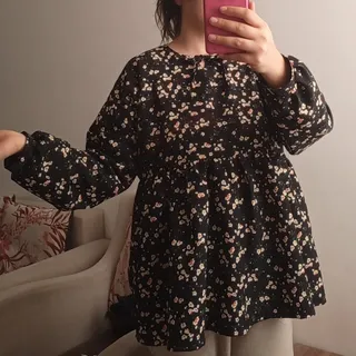 شومیز عروسکی کرپ وارداتی