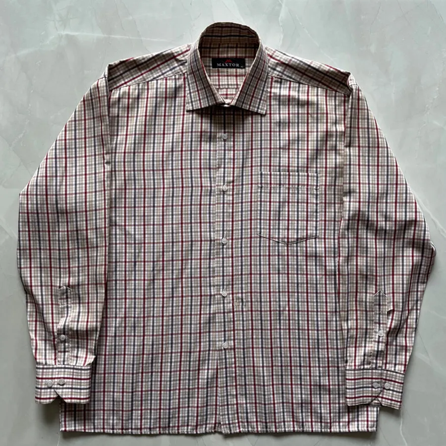 پیراهن مردانه کتان نخ