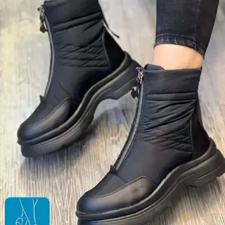 بوت کپشنی جلو زیپ
