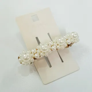 گیره مو کلیپسی مرواریدی