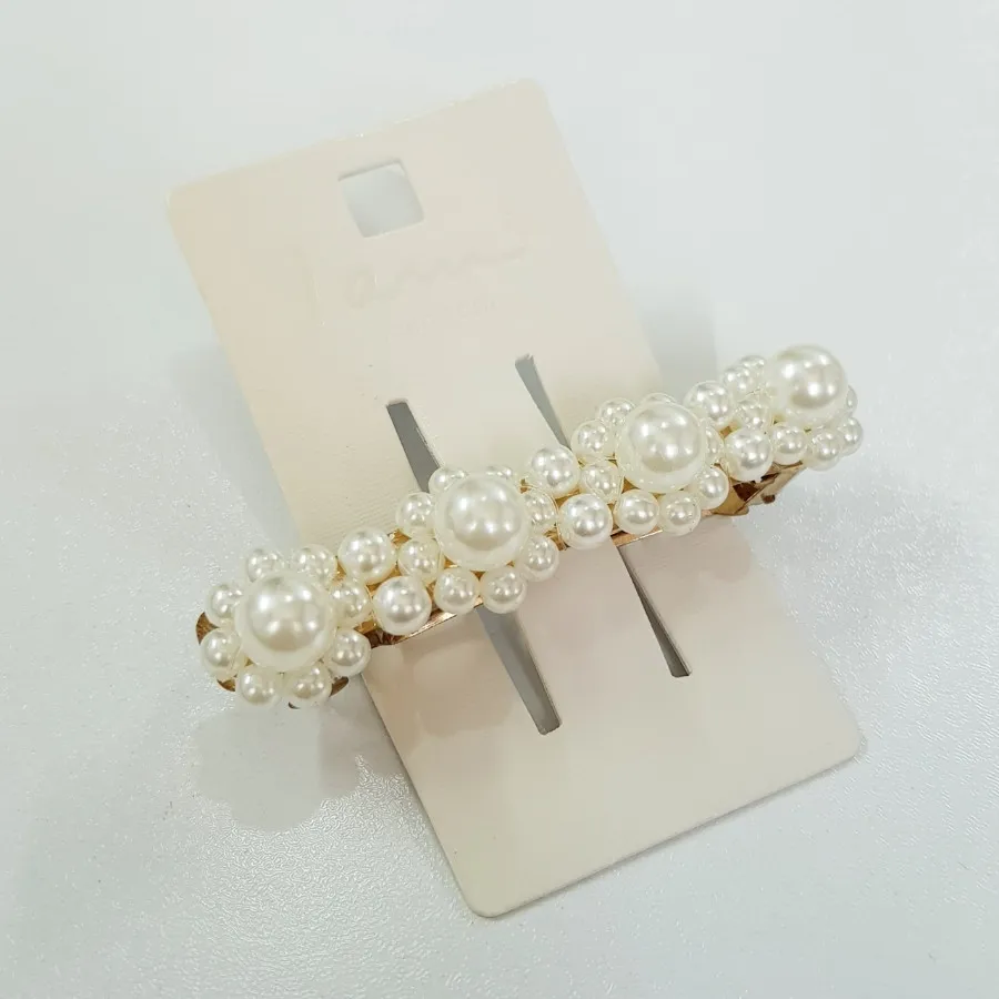 گیره مو کلیپسی مرواریدی