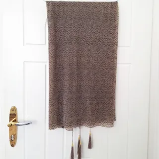 روسری پلیسه شاین پلنگی