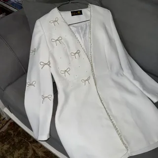 کت کار شده عروس