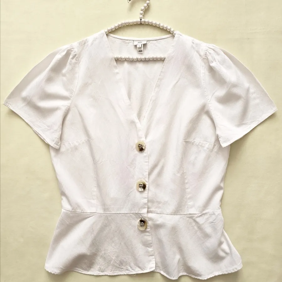 شومیز سفید عروسکی