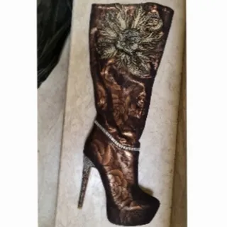 چکمه بلند مجلسی