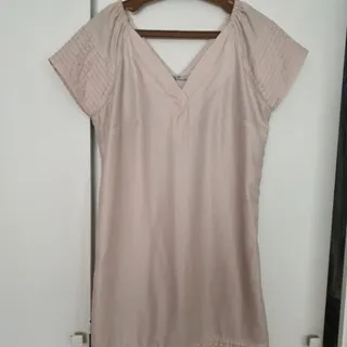 پیراهن کرم سایز 40