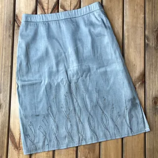 دامن مجلسی نقره ای