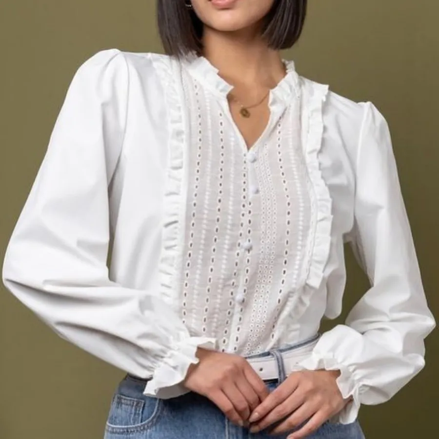 شومیز خامه دوزی Shein