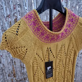 پیراهن بافت دخترونه