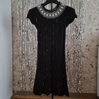 پیراهن بافت دخترانه