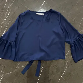 شومیز سرمه ای