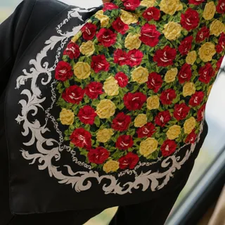 روسری ساتن مجلسی