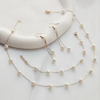 سرویس مرواریدی طرح طلا