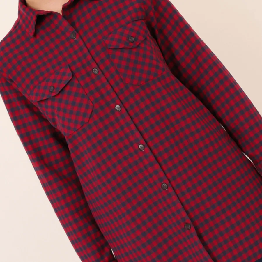 شومیز دخترونه چارخونه