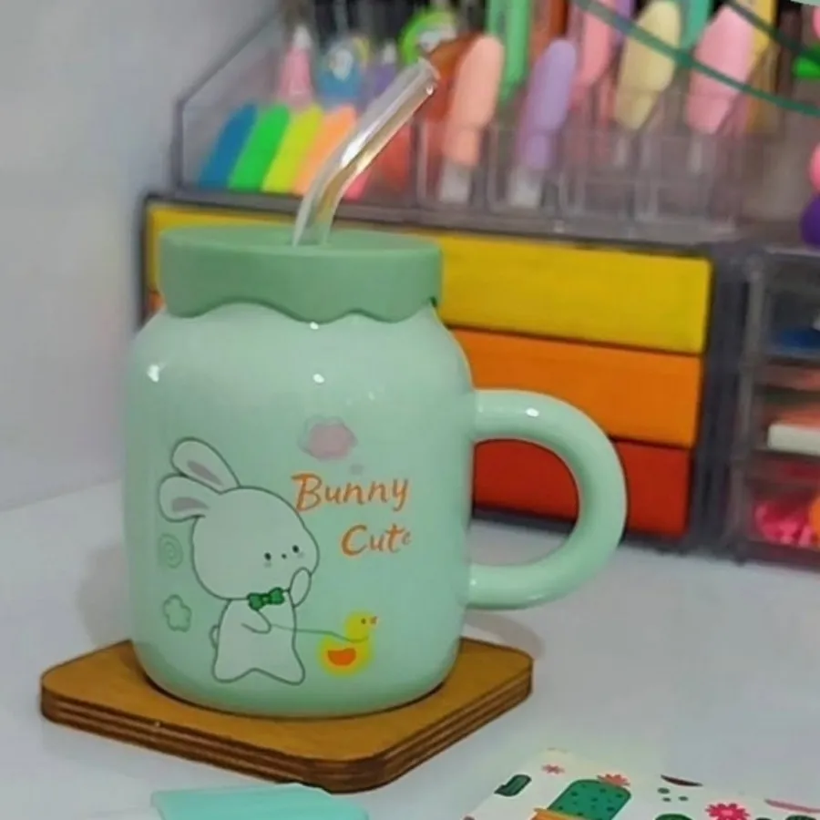 ماگ خرگوشی درب دار