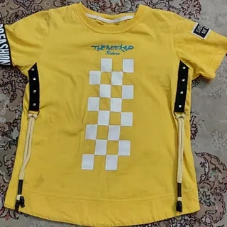 تیشرت زرد پسرونه