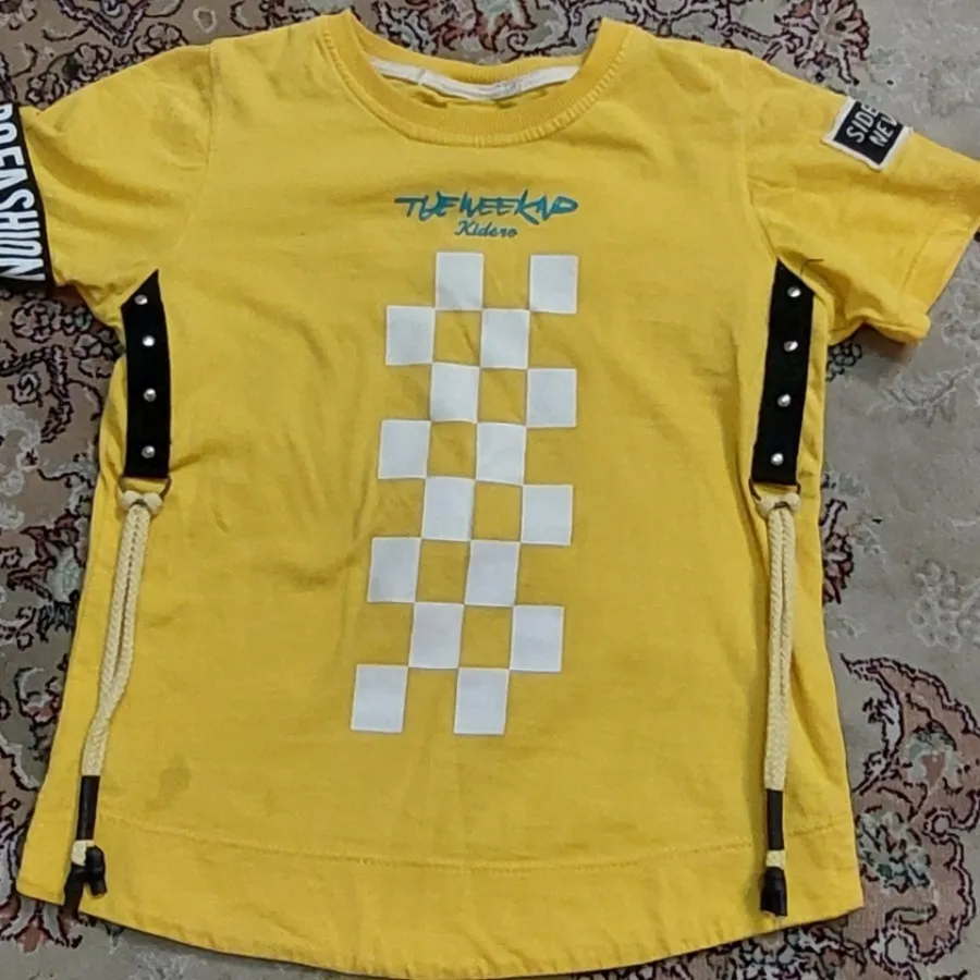 تیشرت زرد پسرونه