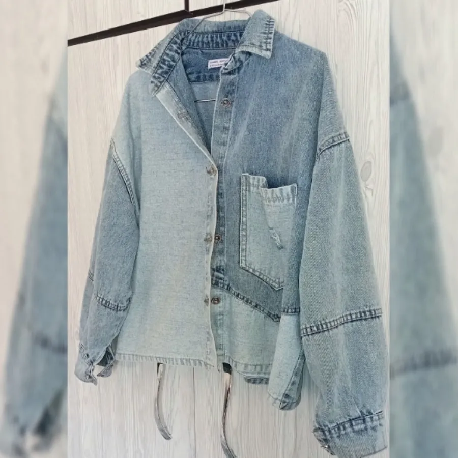 کت جین برند زیبا کوتاه