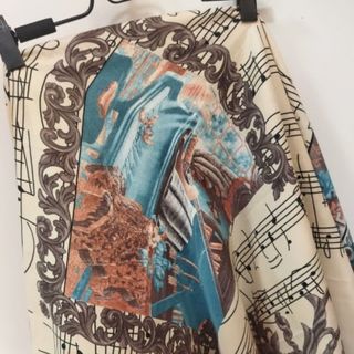 روسری طرحدار نخی زنانه