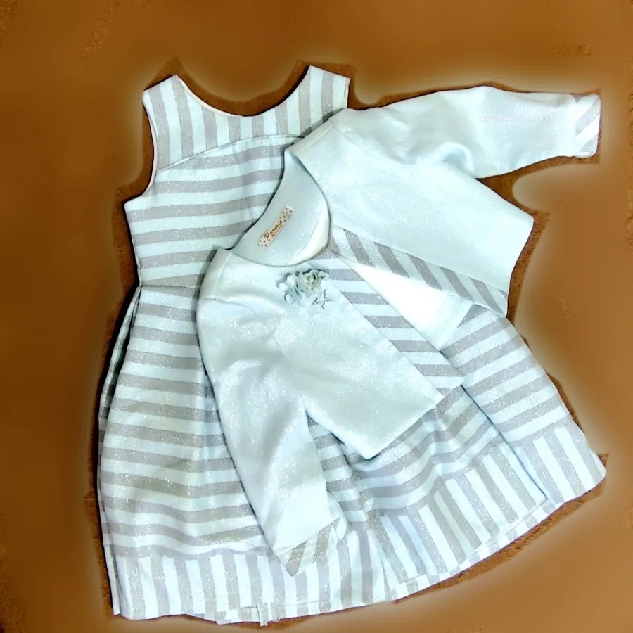 پیراهن دخترانه ژاکارد